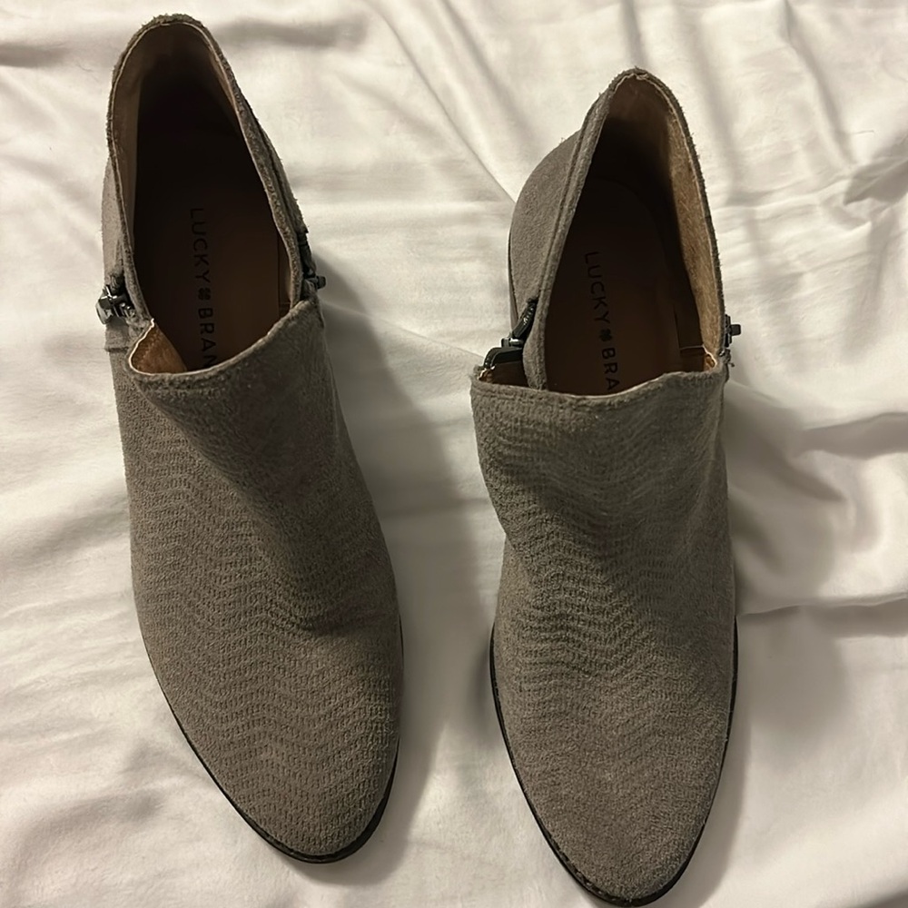 Lucky brand booties